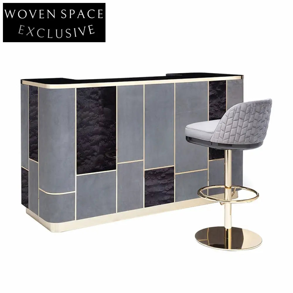 Modern Italian Minimalist Swivel Height Adjustable High Back Kitchen Bar Stool