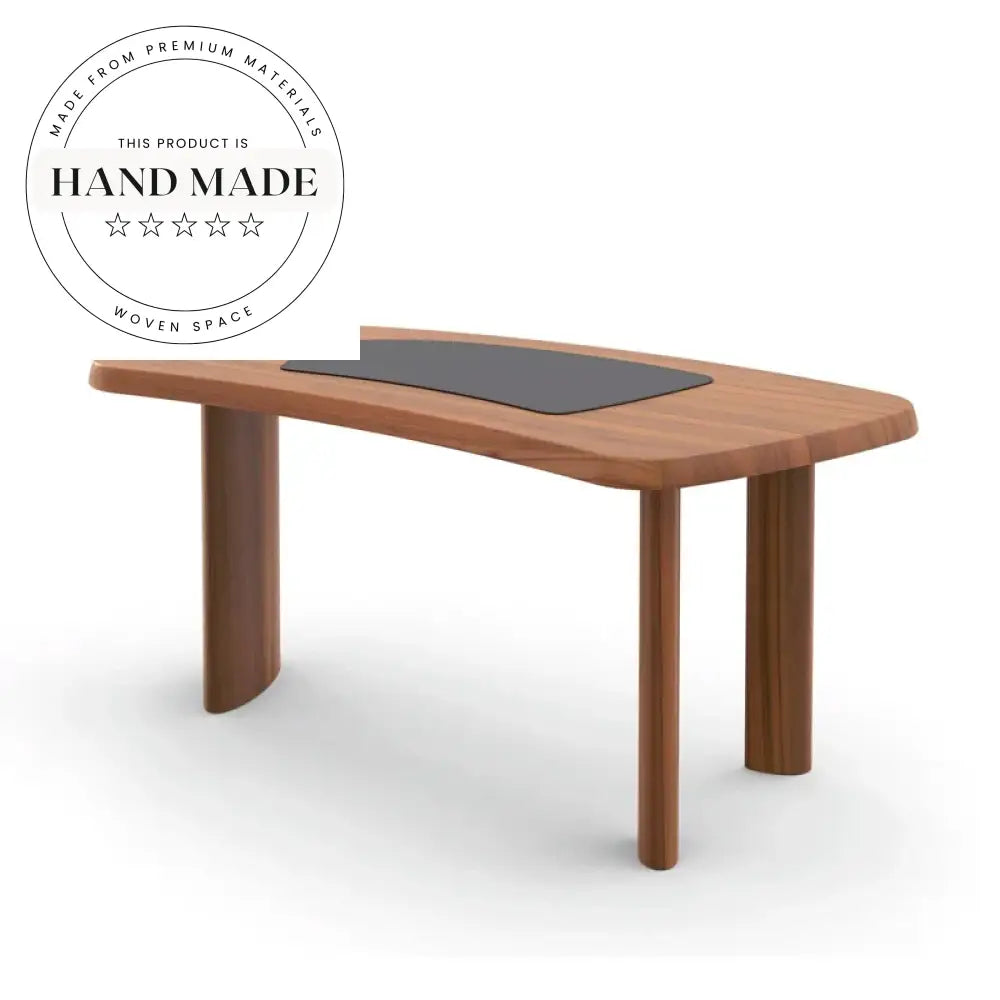 Modern Italian Solid Wood Executive Home Office Table Writing Desk