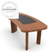 Modern Italian Solid Wood Executive Home Office Table Writing Desk