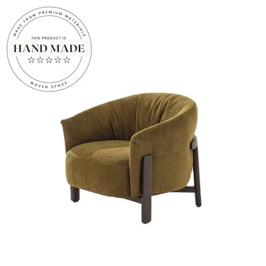 Modern Italian Style Fabric Recliner Living Room Leisure Chair