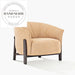 Modern Italian Style Fabric Recliner Living Room Leisure Chair