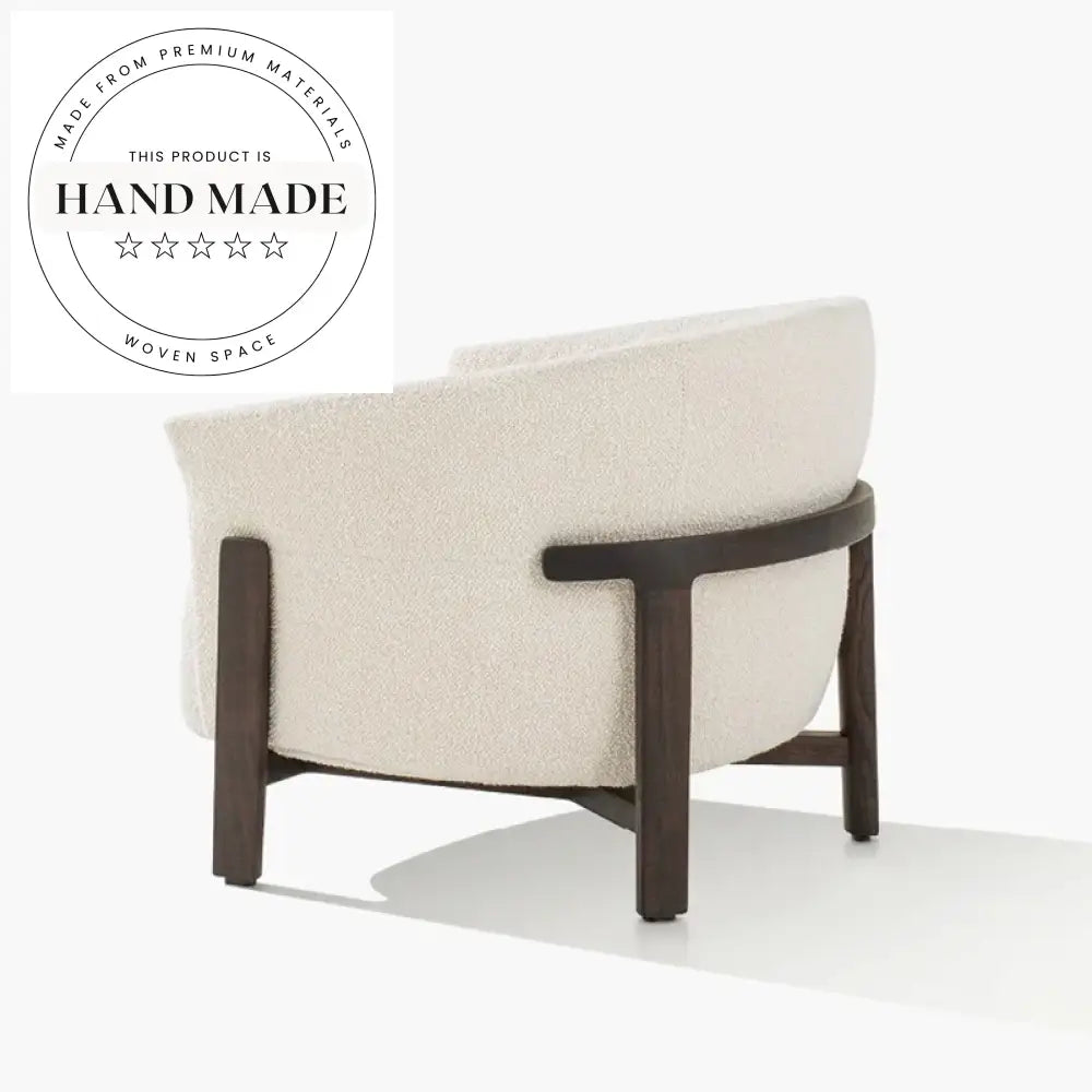 Modern Italian Style Fabric Recliner Living Room Leisure Chair