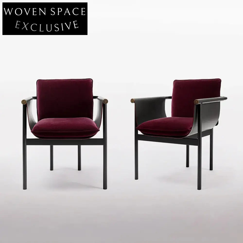 Modern Italian Style Stainless Steel Living Room Leisure Armchair