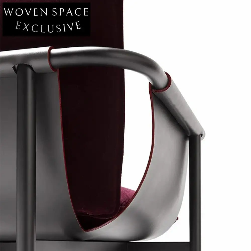 Modern Italian Style Stainless Steel Living Room Leisure Armchair