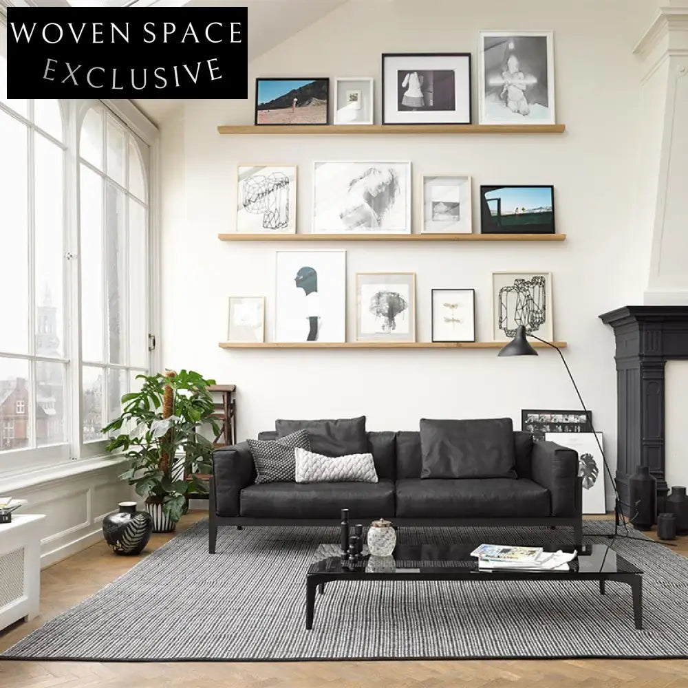 Modern Italian Style Synthetic Leather Living Room Sofa Set