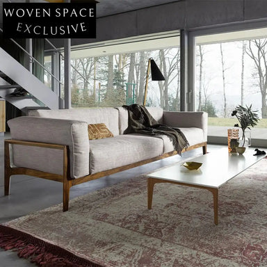 Modern Italian Style Synthetic Leather Living Room Sofa Set