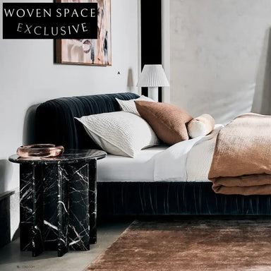 Modern Italian Upholstered King Size Designer Bed Frame