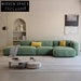 Modern Italian Velvet Modular Sectional Living Room Sofa