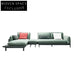 Modern L-Shape Chesterfield Sectional Sofa Set with Chaise Lounge
