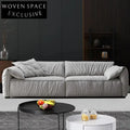 Modern L-Shape Green Fabric Sectional Sofa for Contemporary Living Spaces
