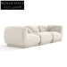Modern L-Shaped Sectional Sofa Set Fabric Upholstery Modular Living Room Couch