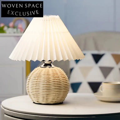 Modern LED Dimming Fabric Lampshade Table Lamp for Bedroom Desk Decor