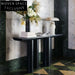 Modern Light Luxury Solid Wood Console Table for Entryway Living Room Hallway