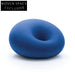 Modern Liquid Soft Fabric Doughnut Ottoman - Contemporary Lounge Room Furniture