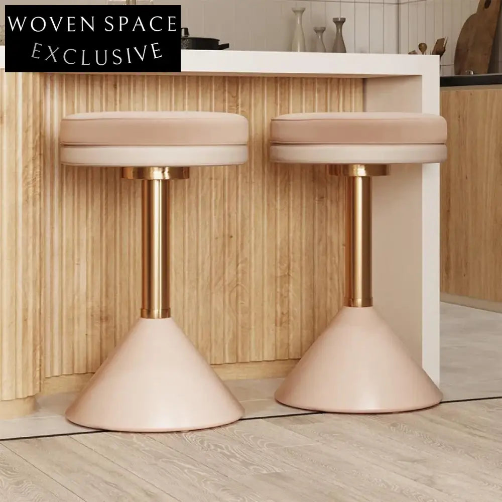 Modern Living Room Fabric Bench with Wooden Base and Steel Accents