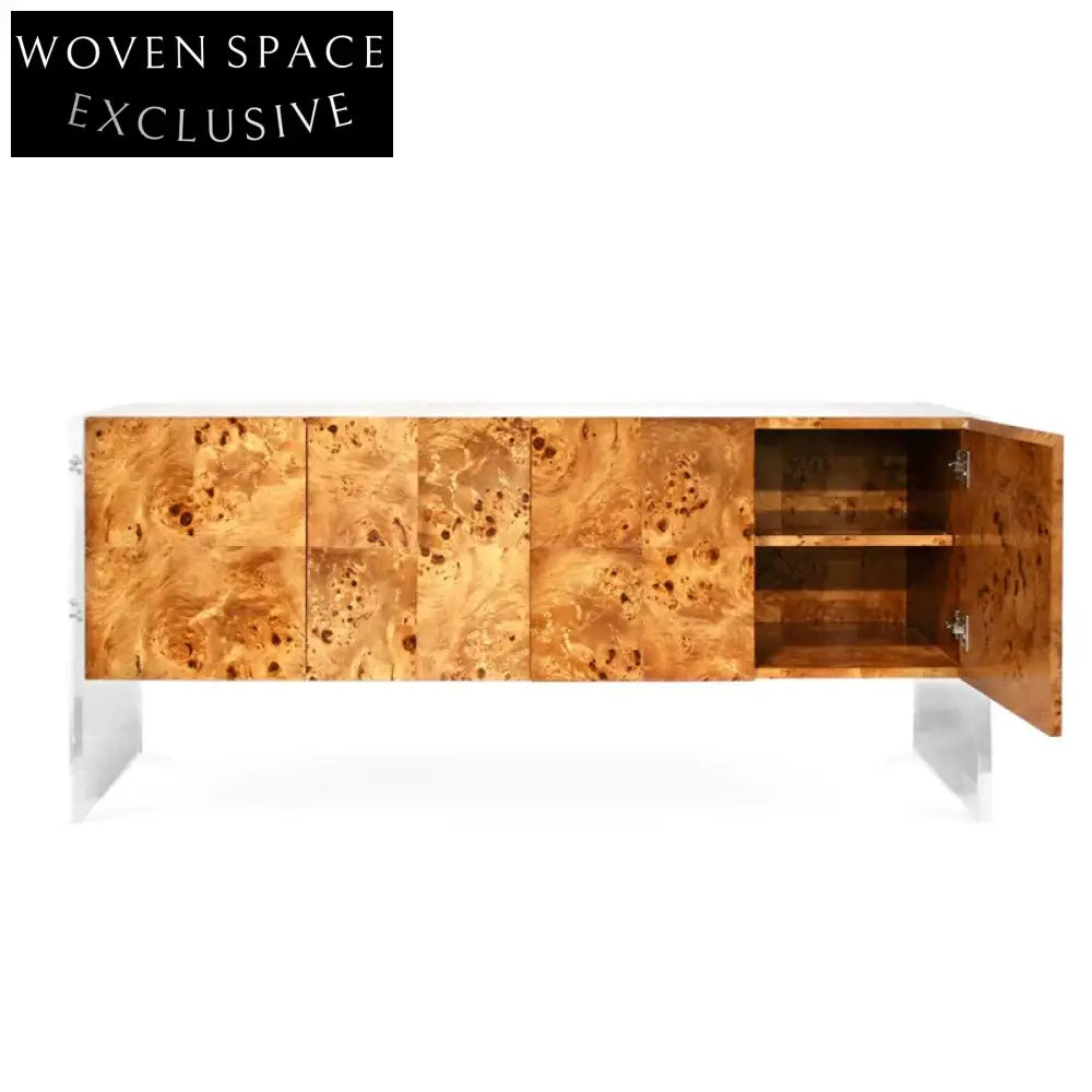 Modern Living Room Storage Buffet Sideboard with Drawers and Console Cabinet