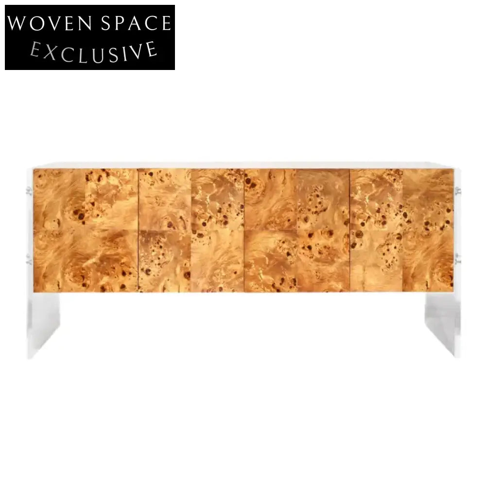 Modern Living Room Storage Buffet Sideboard with Drawers and Console Cabinet