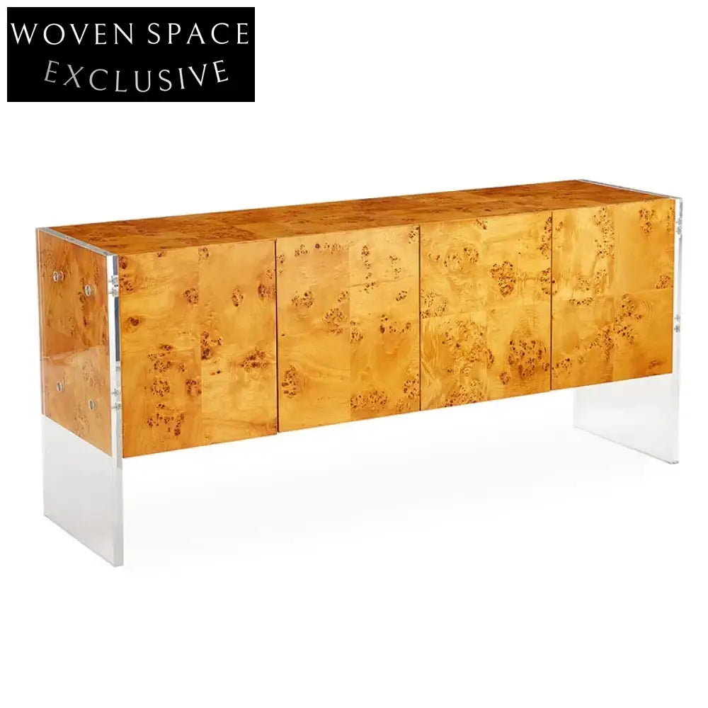 Modern Living Room Storage Buffet Sideboard with Drawers and Console Cabinet