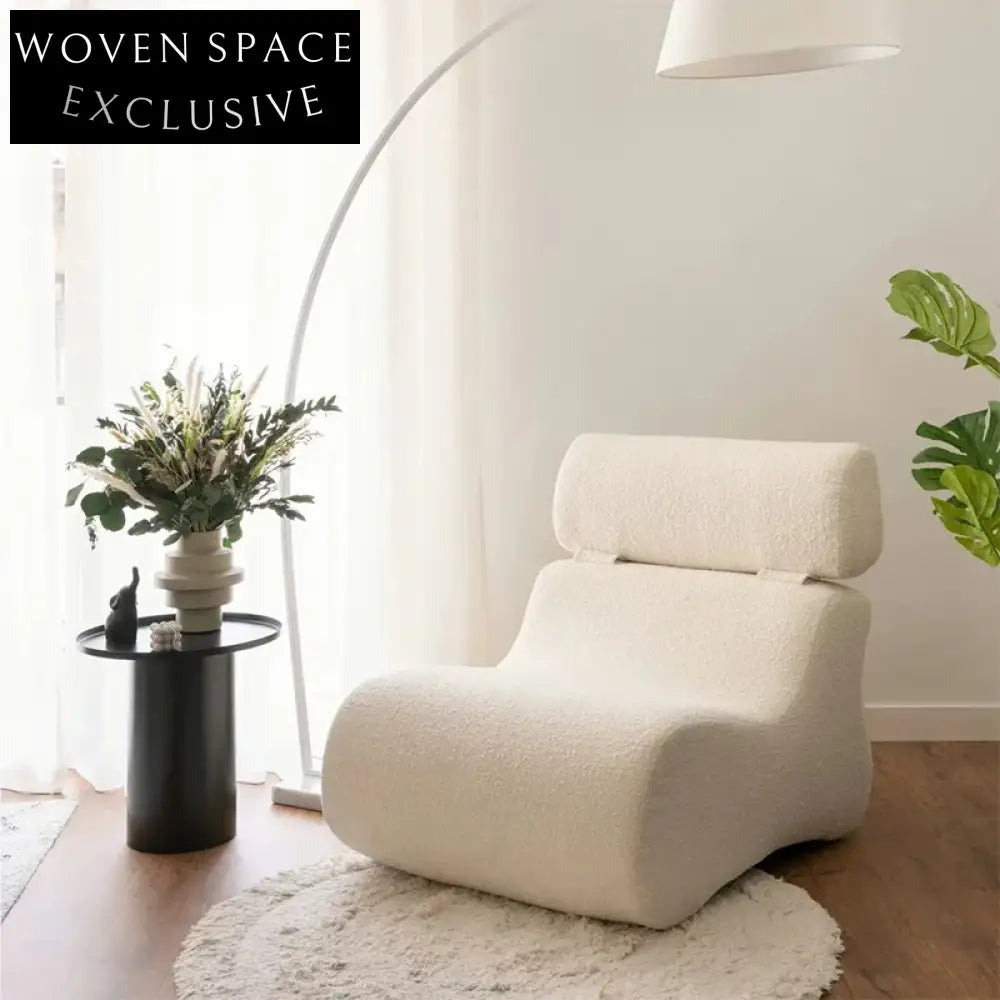 Modern Low Arm Modular Single Floor Sofa Couch with Adjustable Backrest