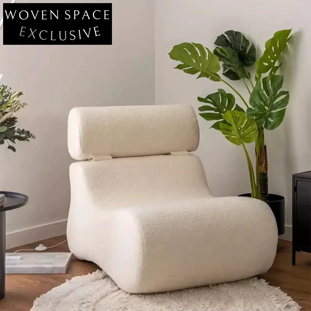 Modern Low Arm Modular Single Floor Sofa Couch with Adjustable Backrest