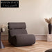 Modern Low Arm Modular Single Floor Sofa Couch with Adjustable Backrest