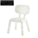Modern Low Height White PP Plastic Stackable Kid Dining Chair for Home