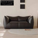 Modern Low Reading Fabric Leather Living Room Lounge Armchair