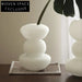 Modern Luxurious Glass Flower Vase Set for Elegant Desktop Decor