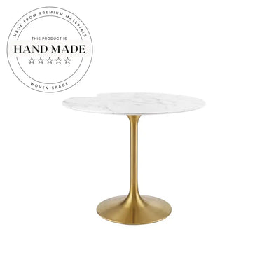 Modern Luxury Banquet Bistro Metal Round Dining Table for Commercial Use