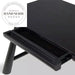 Modern Luxury Black Solid Wood Nordic Executive Writing Desk
