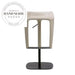 Modern Luxury Counter Height Stainless Steel Adjustable Rotating Bar Stool