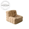 Modern Luxury Fabric Accent Lounge Chair for Hotel Home Living Room Recliner