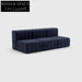 Modern Luxury Fabric Upholstered 3-Seater Modular Sectional Sofa for Living Room