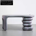 Modern Luxury Fiberglass Console Dressing Table Office Desk
