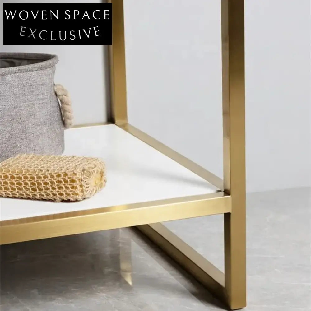 Modern Luxury Freestanding Single Sink Bathroom Vanity with Elegant Makeup Mirror