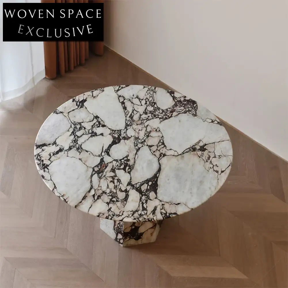 Modern Luxury High Quality Marble Round Dining Table for Elegant Homes