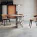 Modern Luxury High Quality Marble Round Dining Table for Elegant Homes