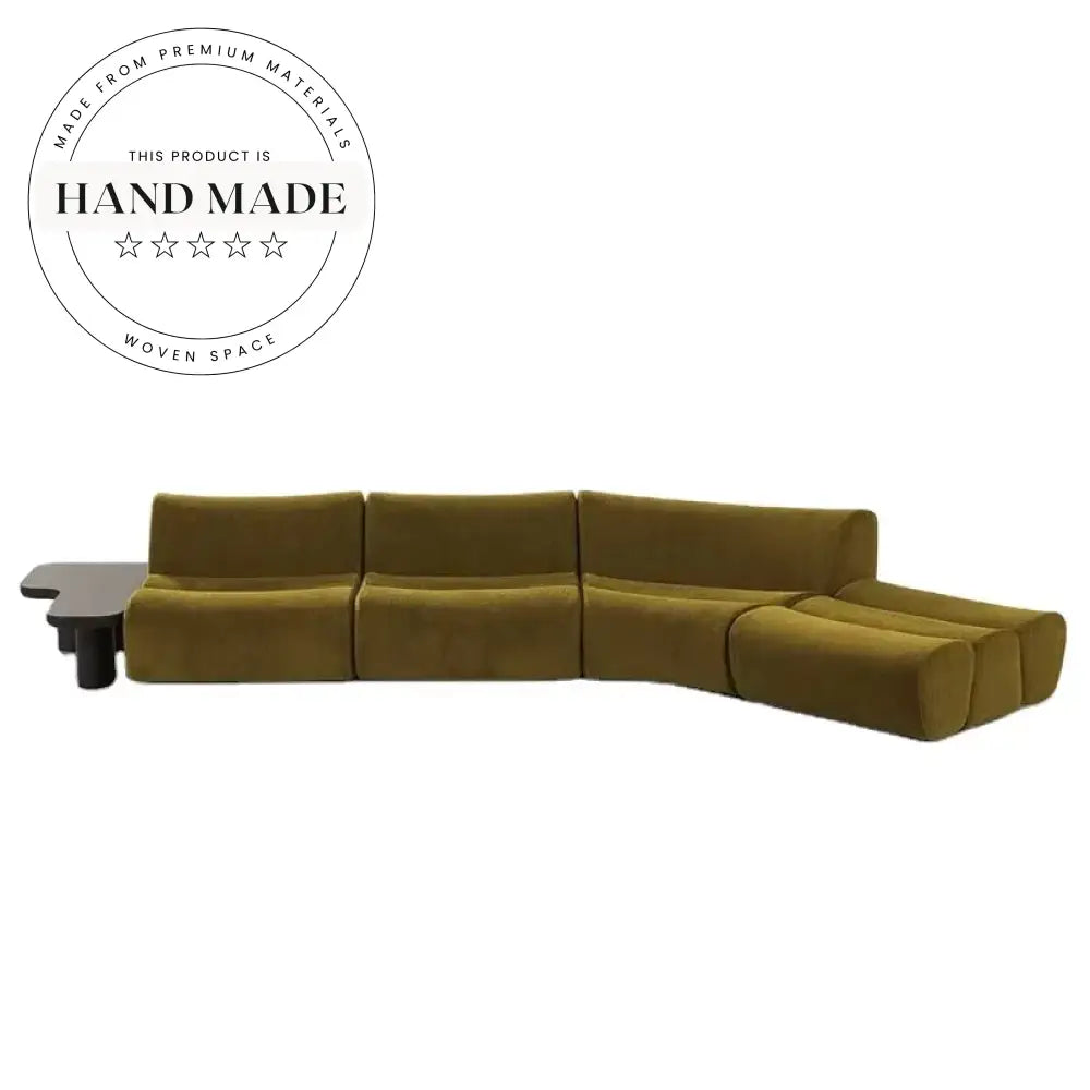 Modern Luxury Italian Designer Curved Velvet Modular Sectional Sofa ...