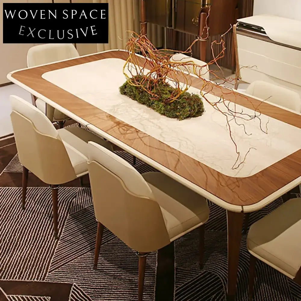 Modern Luxury Italian Style PU Leather Dining Comfortable Home Chair