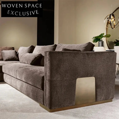 Modern Luxury Leather Living Room Sofa Chair for High-End Minimalist Homes