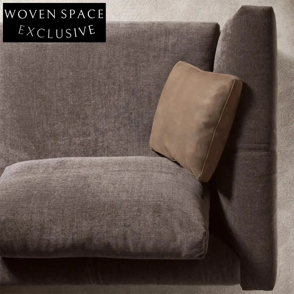 Modern Luxury Leather Living Room Sofa Chair for High-End Minimalist Homes