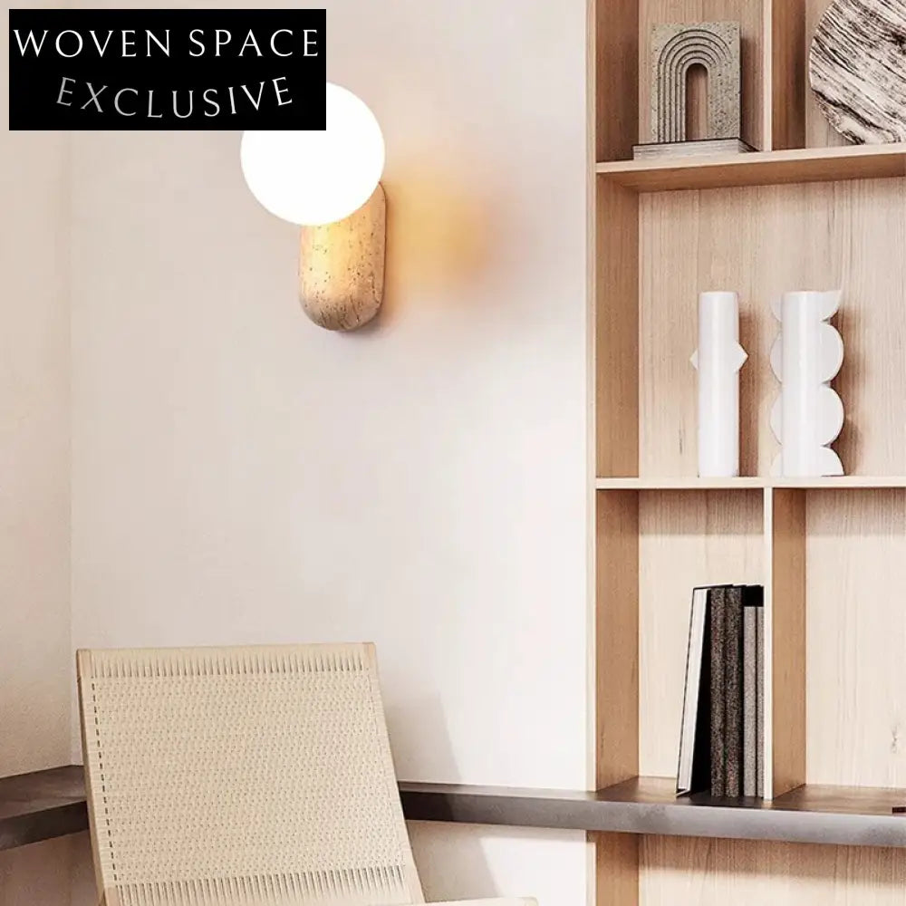 Modern Luxury LED Marble Wall Lamp for Home & Hotel Decor