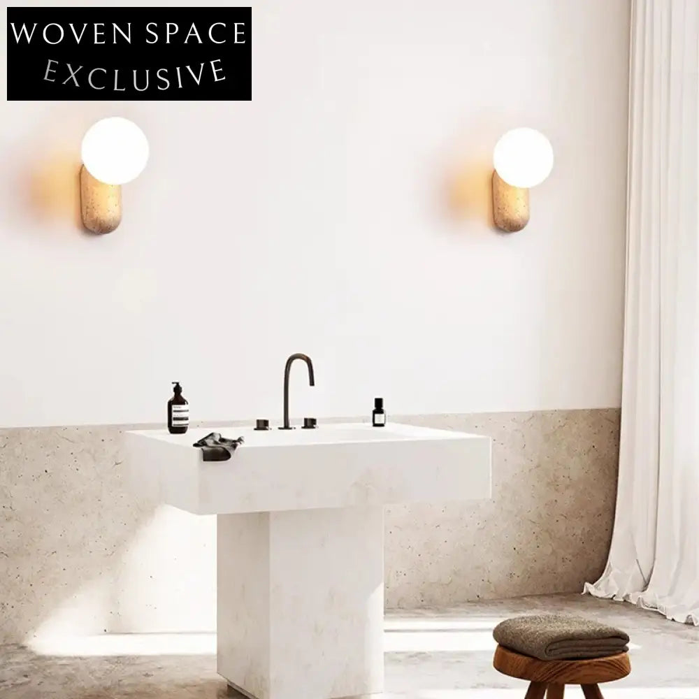 Modern Luxury LED Marble Wall Lamp for Home & Hotel Decor