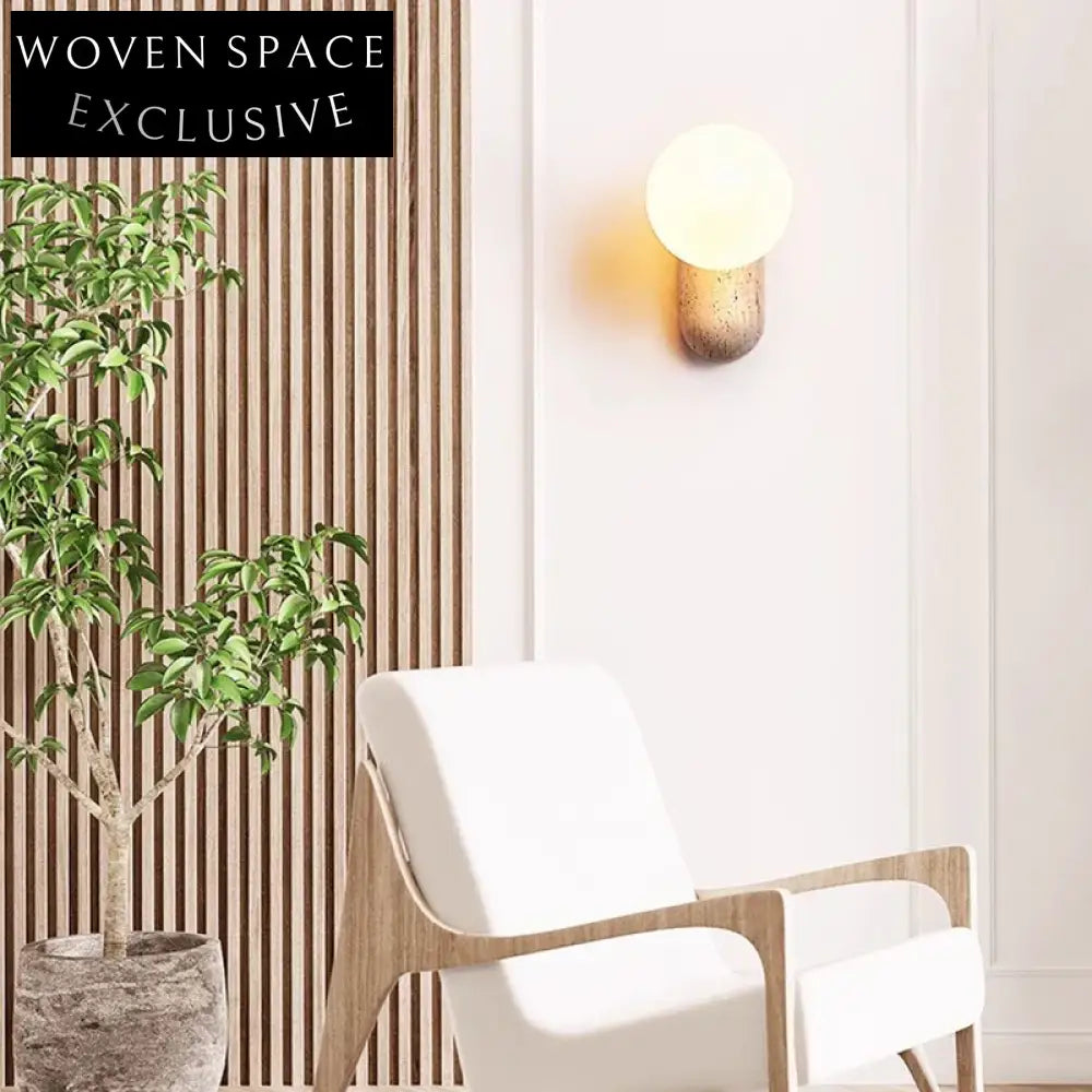 Modern Luxury LED Marble Wall Lamp for Home & Hotel Decor