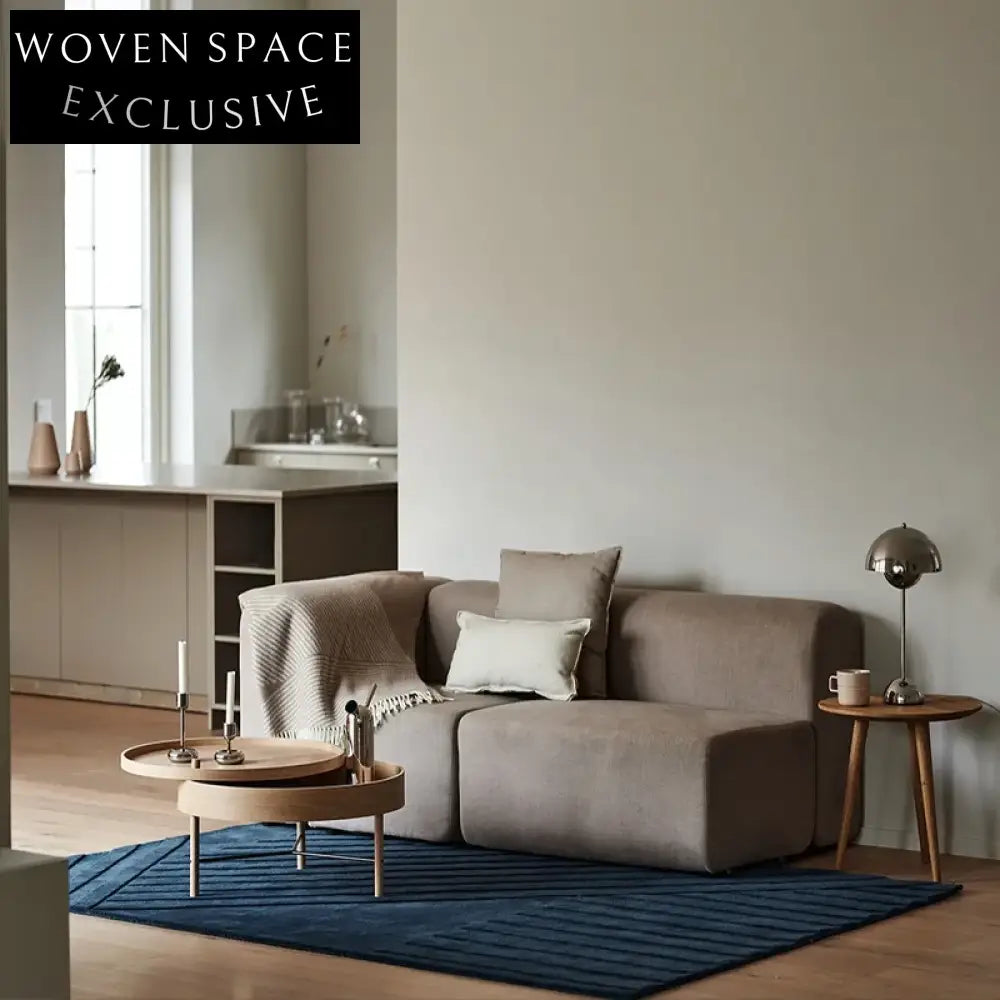 Modern Luxury Living Room Solid Color High-Grade Polyester Fiber Area Carpet