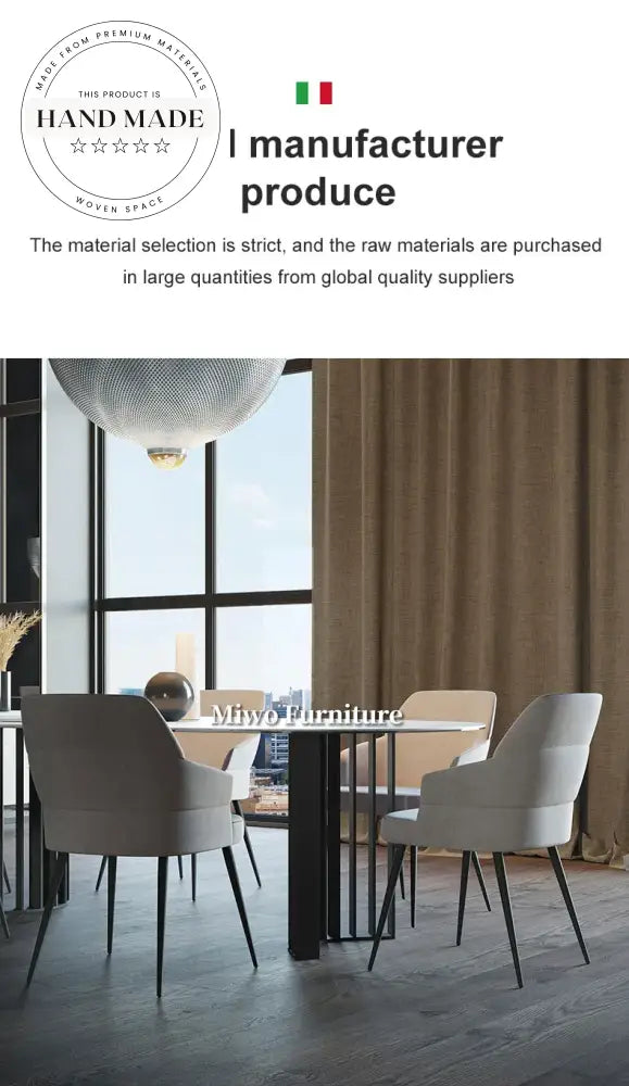 Modern Luxury Marble Top Rectangle Stainless Steel Dining Table