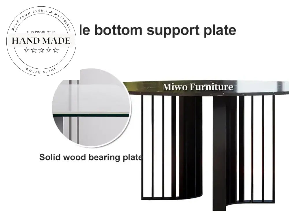 Modern Luxury Marble Top Rectangle Stainless Steel Dining Table