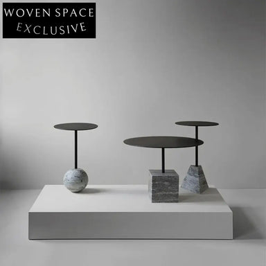 Modern Luxury Marble Top Stainless Steel Frame Living Room Accent Coffee Table