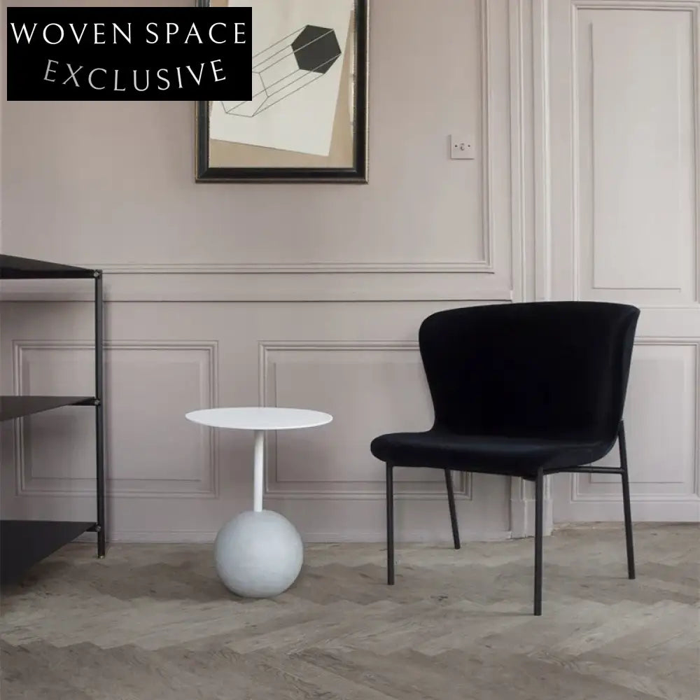 Modern Luxury Marble Top Stainless Steel Frame Living Room Accent Coffee Table