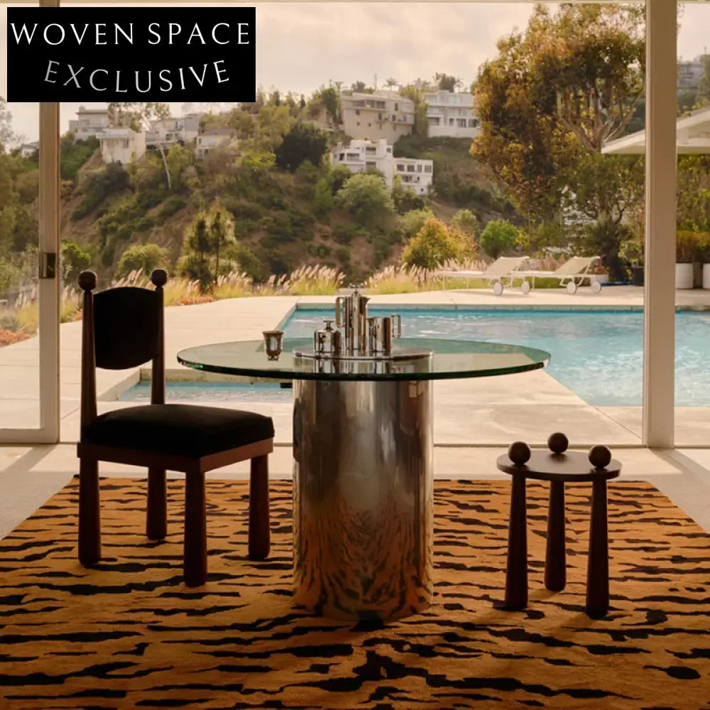 Modern Luxury Polyester Geometric Pattern Area Rug for Elegant Home